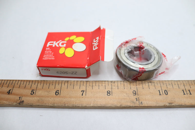FKG Deep Groove Radial Ball Bearings 25mm x 52mm x 15mm 6205-ZZ