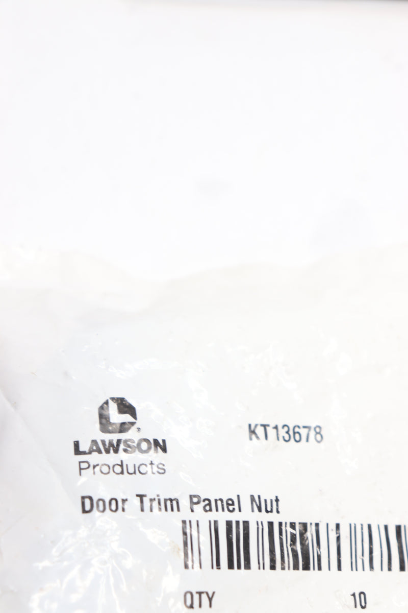 (10-Pk) Lawson Door Trim Panel Retainer Nut Steel M6-1 KT13678