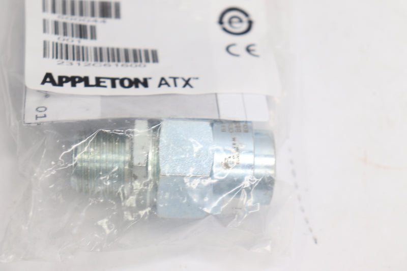 Appleton Flameproof ATX Flexible Union Adapter Nickel Plated Steel 500044