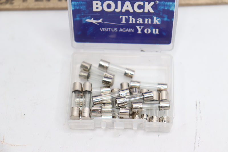 (20-Pk) Bojack Fast-Blow Glass Fuses 1A 250V 5 x 20mm