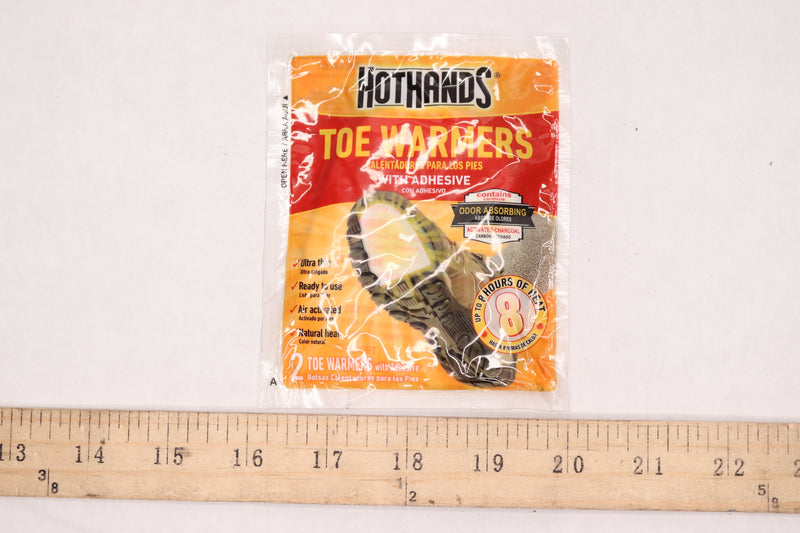 HotHands Ultra Warm Toe Warmers with Adhesive Metal 99732