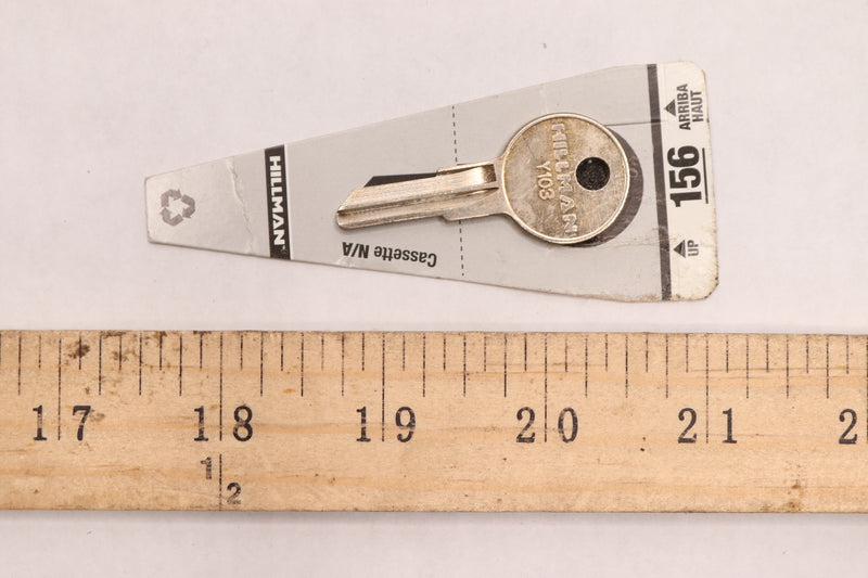 Hillman KeyKrafter House/Office Universal Key Blank Y103 Single Sided 156