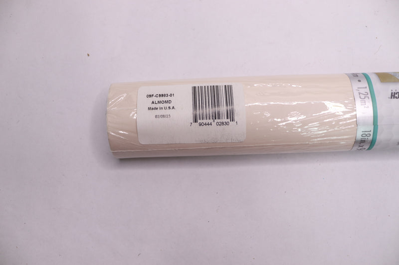 Self-Adhesive Shelf Liner Multi-Purpose Contact Paper Vinyl White 18" W x 9' L