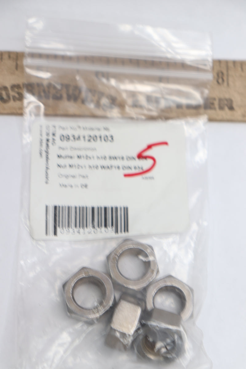 (5-Pk) KTM Swingarm Nut 65cc 0934120103