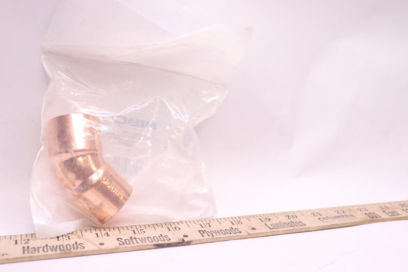 Nibco 45 Degree Elbow Wrot Copper 1-1/4" CXC 606-CB 9043100CB