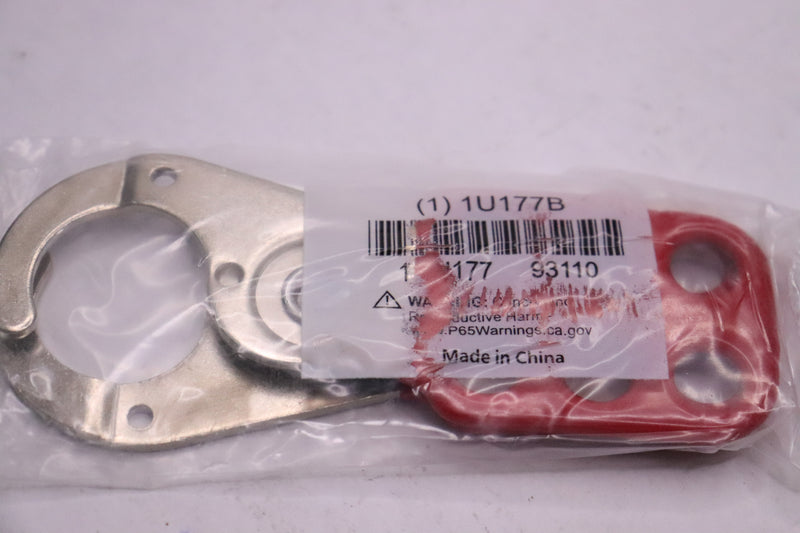 Condor Snap-On Lockout Hasp Steel Red 1U177B