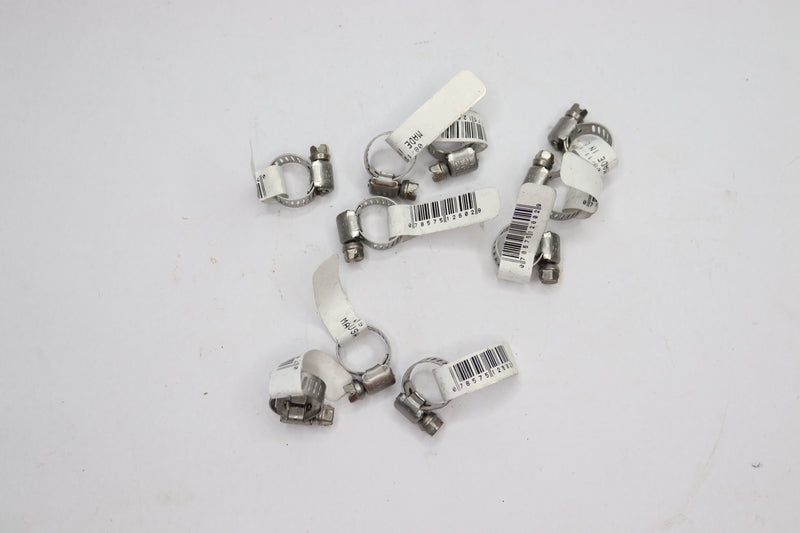 (10-Pk) Ideal Tridon Micro-Gear Clamp 1/4 x 5/8" 6260453