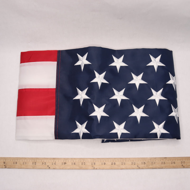 Vicdria Heavy Duty Durable Embroidered Stars American Flag 3' x 5'