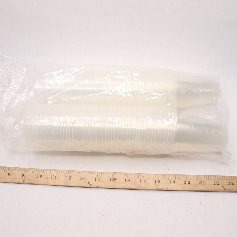 (100-Pk) Boardwalk Translucent Plastic Cold Cups Polypropylene 10 Oz