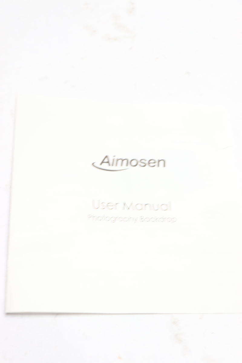 Aimosen Black and White Back Drop 7' x 10' AMSLY-320-B