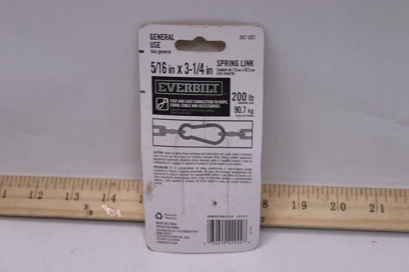 Everbilt Spring Link Stainless Steel 5/16" x 3-1/4" 42944