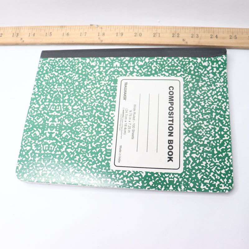 TrailMaker Composition Notebook 100 Sheets 9.75" x 7.25" SS7369