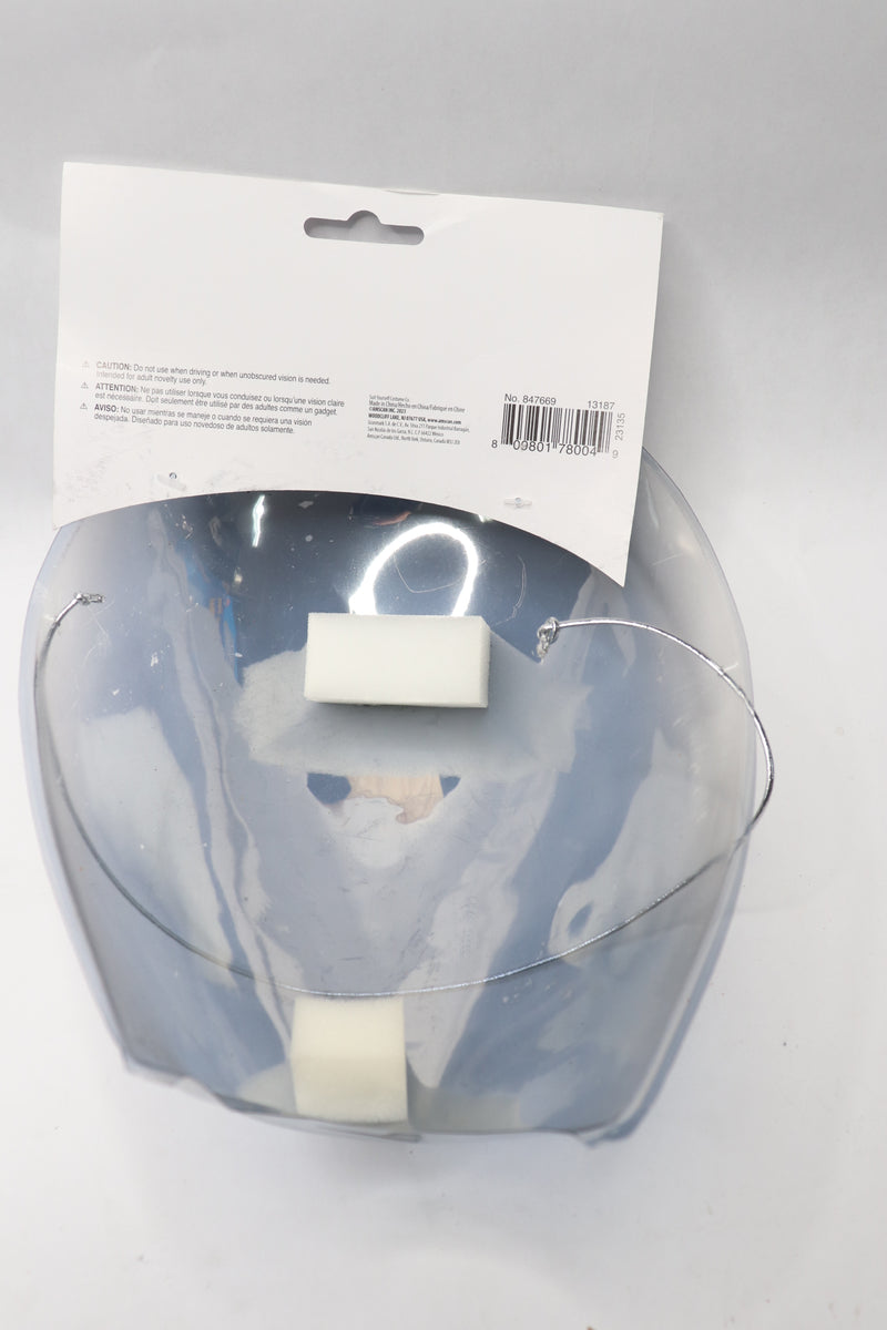 Amscan Silver Faceless Mask Adult Size 847669