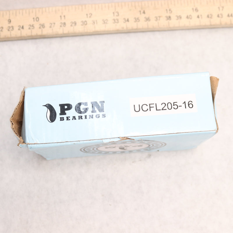 PGN Bearings Flange Bearing Unit 2-Bolt 1" UCFL205-16