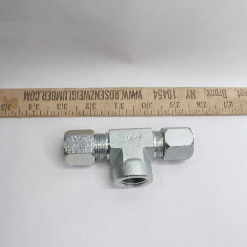 Eaton Adapter Tee 3/4" Compression X 3/4" FNPT X 3/4" Compression