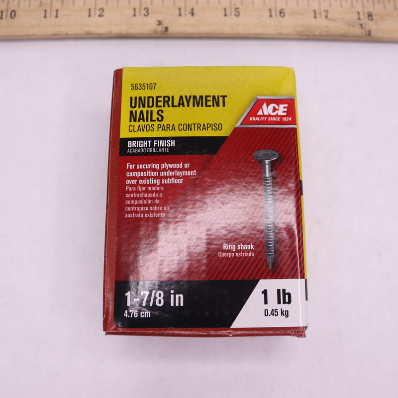 Ace Underlayment Nails 1 Lb 1-7/8" 5635107