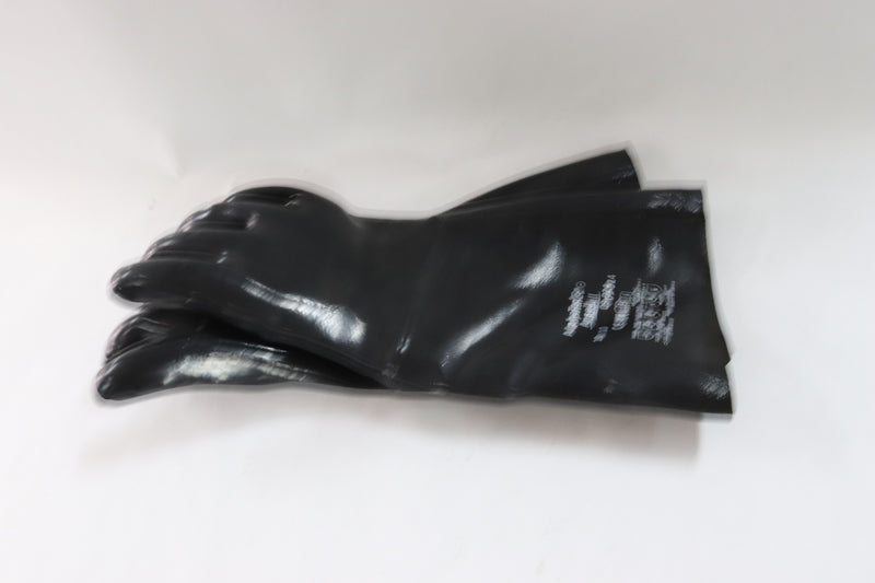 Alphatec Chemical Resistant Gloves Black 80 mil 14" 09-924