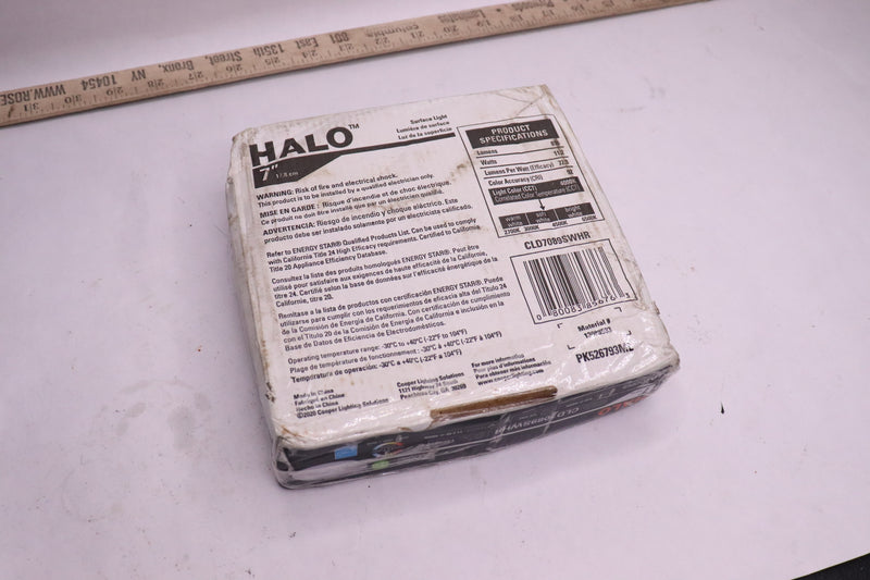 Halo LED Surface Mount Light Fixture Lamp 0.93 A 120 V 11.2 W 800 Lumens