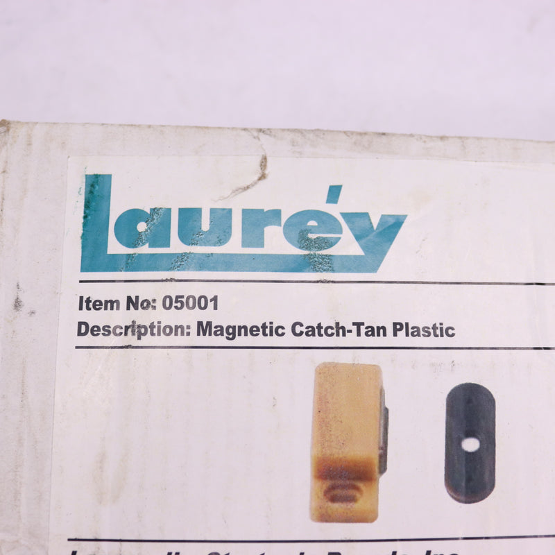 Laurey Magnetic Catch Tan Plastic 5001