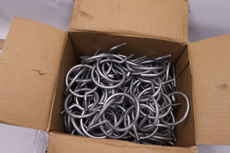 (100-Pk) Eaton Steel Bridle Ring Galvanized 2" x 1/4"-20 Threads BR-32-4T