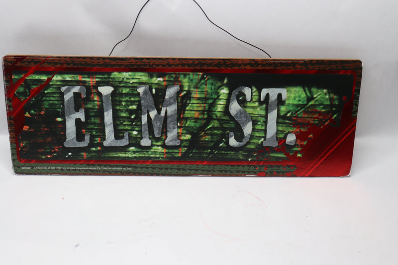 Amscan A Nightmare on Elm Street Door Sign Plastic 15.25" x 5.38" 243843