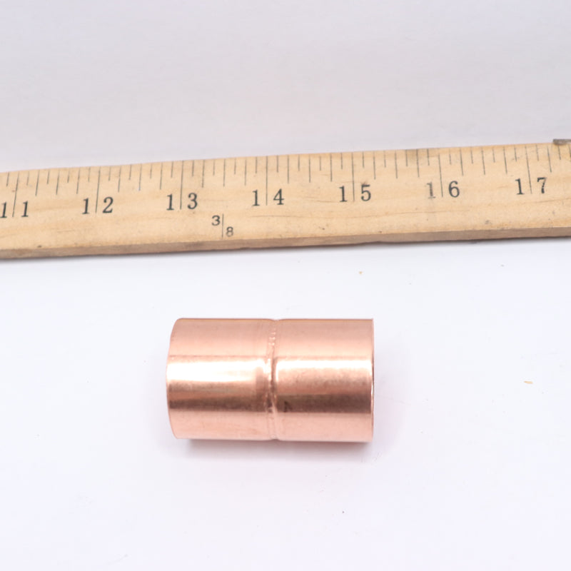Mueller Rolled Stop Coupling Wrot Copper 1-1/8" x 1-15/16"
