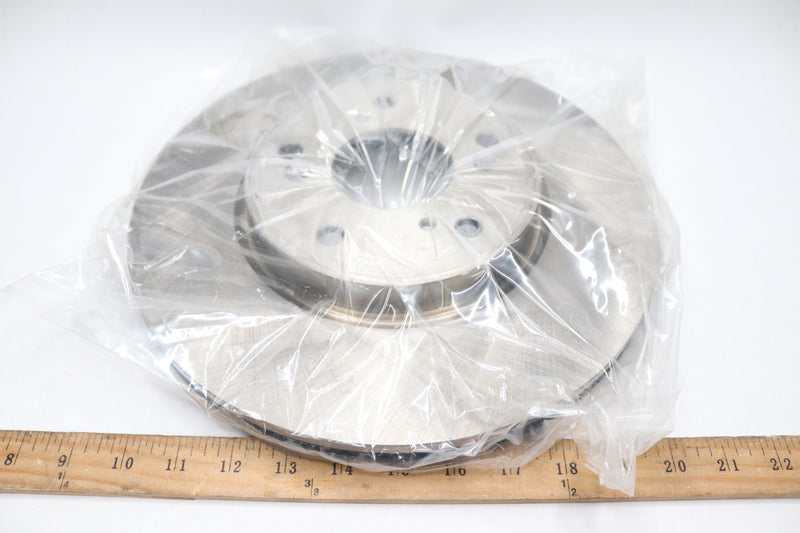 TRQ Brake Rear Disc Brake Rotor Solid Steel BRA74490