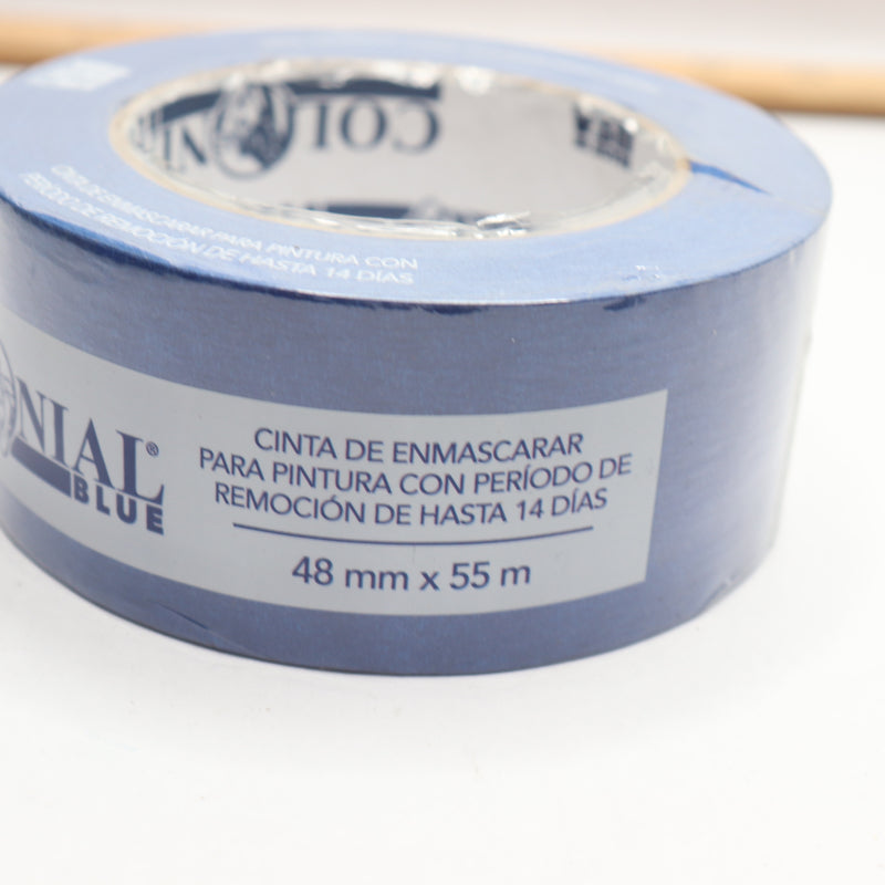 Colonial Painters Masking Tape Crepe Paper Blue 48 mm x 55 m