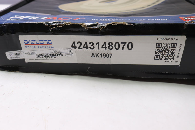 Akebono Disc Brake Rotor 42431-48070
