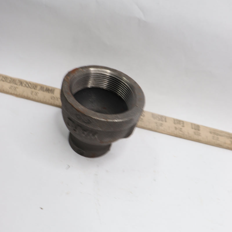 Ward Reducer Coupling Black Malleable Iron 2" x 1"