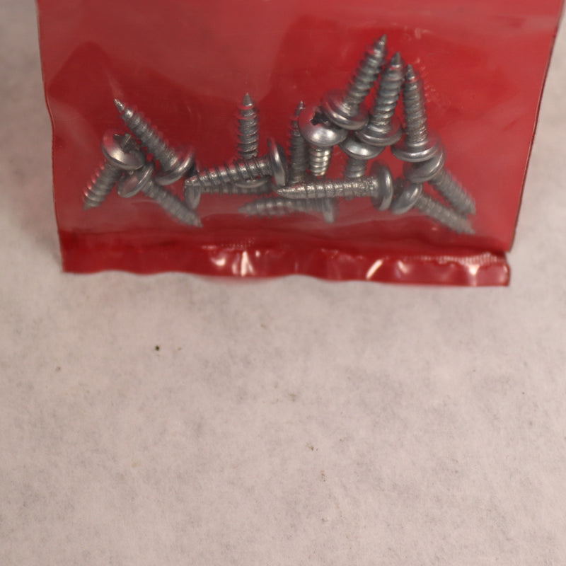 (16-Pk) Everbilt Phillips Pan Head Sheet Metal Screw Zinc Plated