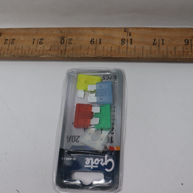 (5-Pk) Grote LED Fuse Assortment Miniature Blade 82-ANR-I-5