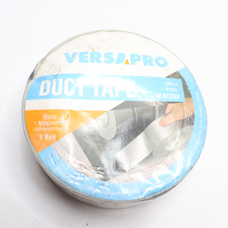 Versapro Duct Tape Silver 1.88" X 60 Yds VP-DT9SLV