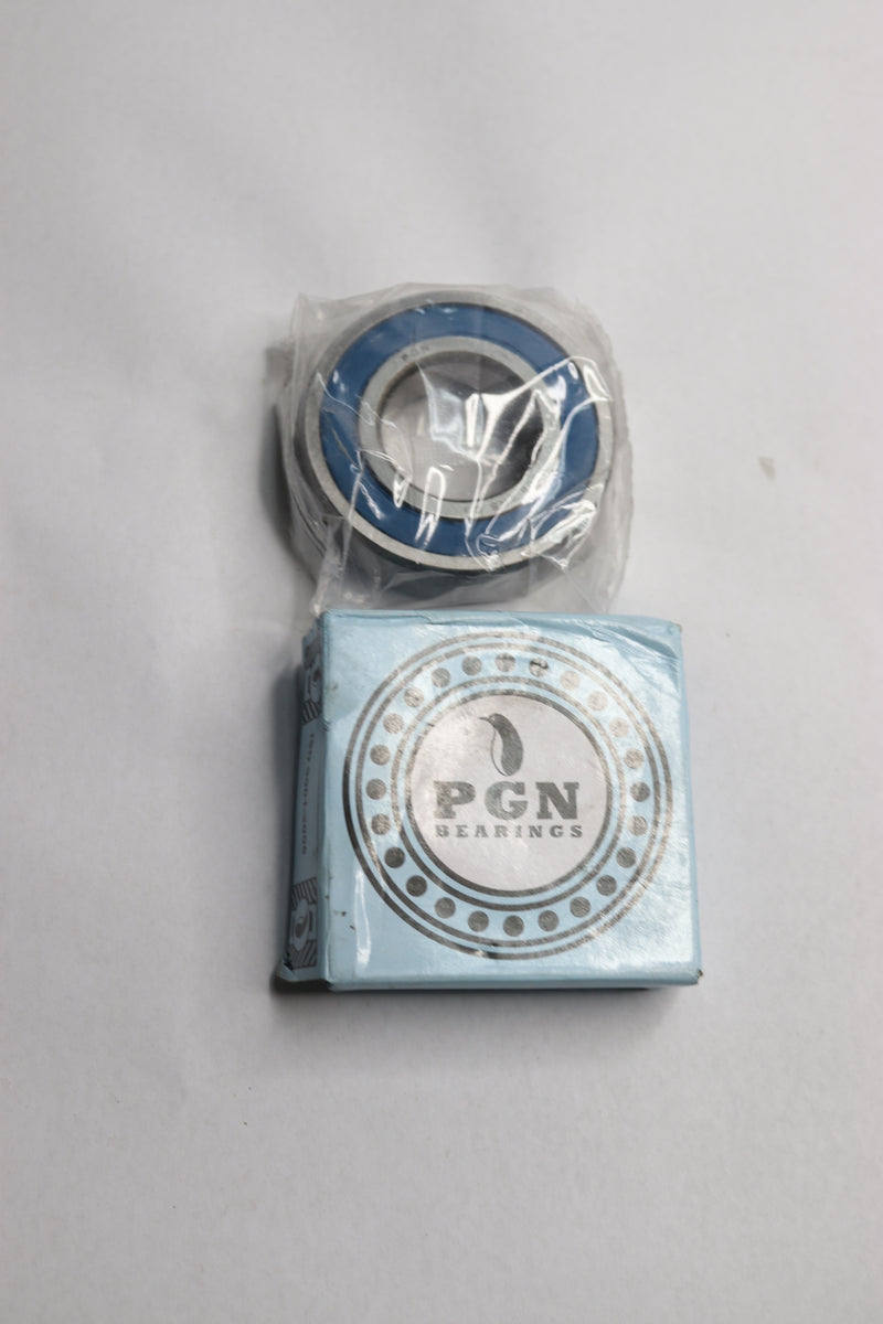 PGN Bearings C3 Ball Bearing Blue Rubber Sealed Chrome Steel 30mm x 62mm x 16mm