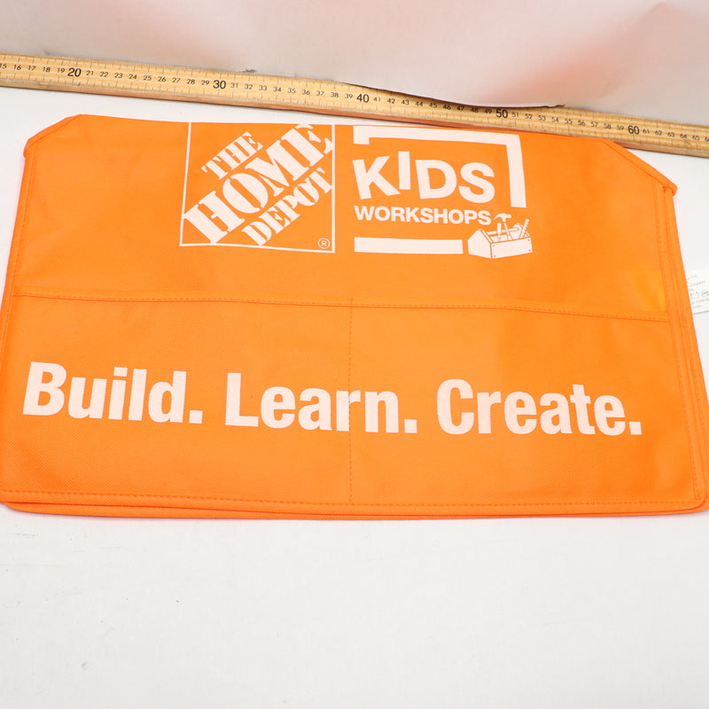 Home Depot Kids Workshop Apron Orange