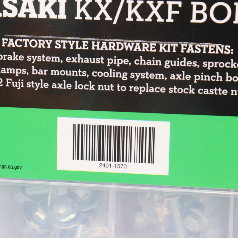 Kawasaki Moose Racing KX/KXF Bolt Kit 2401-1570