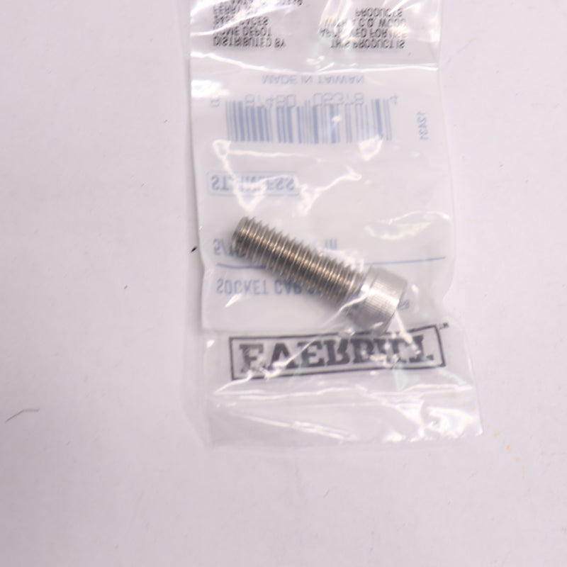 Everbilt Hex Socket Head Socket Cap Screw Stainless Steel 5/16"-18 x 1" 754 158