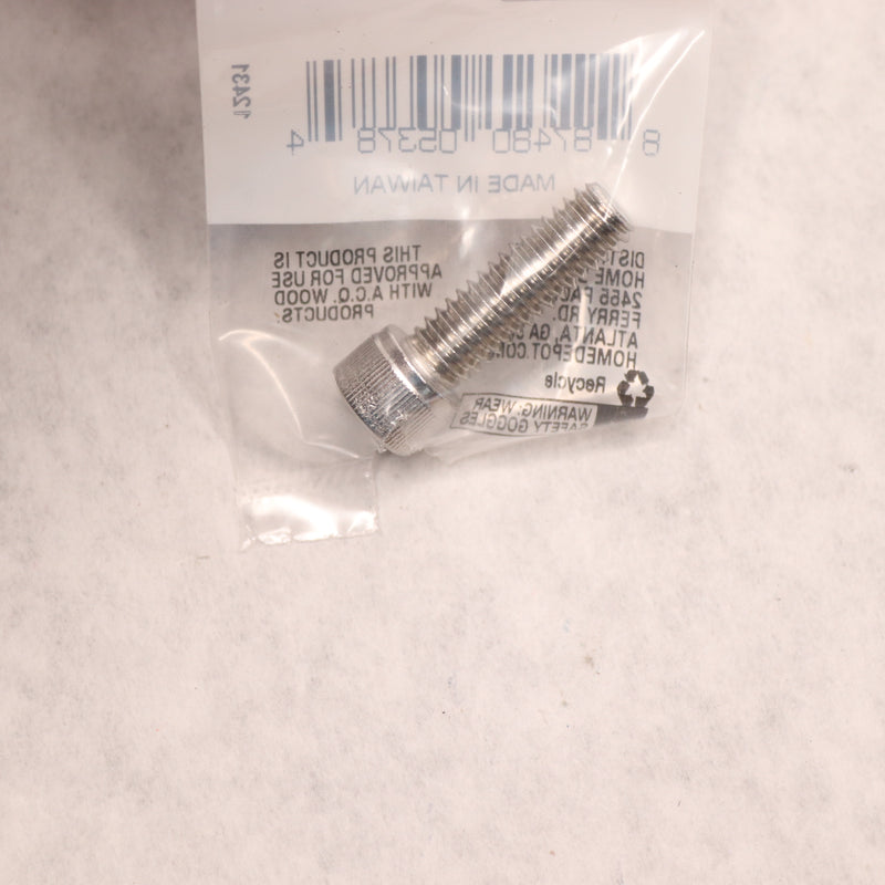 Everbilt Hex Socket Head Socket Cap Screw Stainless Steel 5/16"-18 x 1"