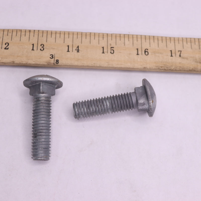 (15-Pk) Everbilt Galvanized Carriage Bolts 1/2"-13 x 2" 181 345 BZB