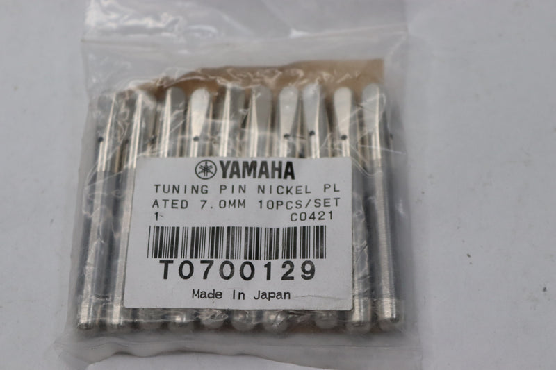 (10-Pk) Yamaha Pin Nickel 7.0 mm C0421