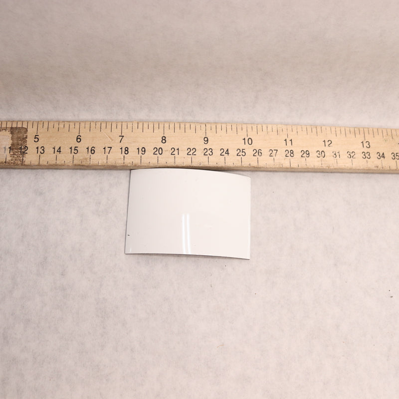 (25-Pk) Magnetic Label Strips White 2" x 3" LH176