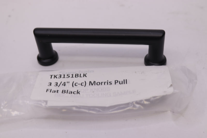 Morris Pull Flat Black 3-3/4" C-C TK31551BLK