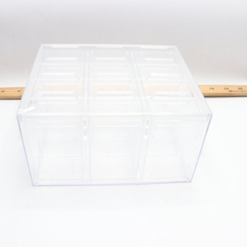Shein Transparent Drawer Design Desktop Storage Box