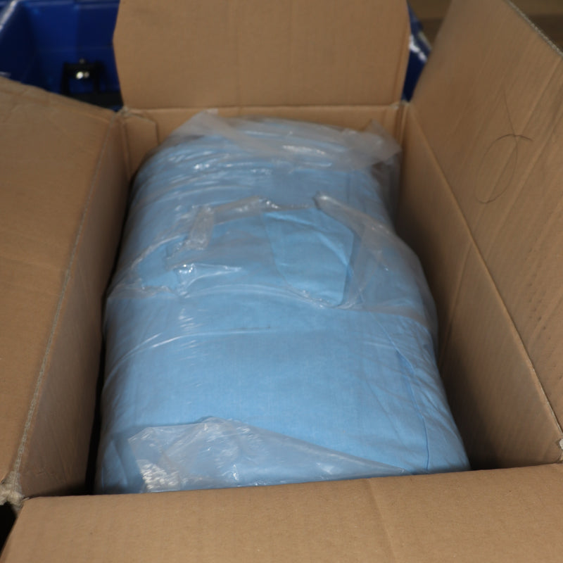 (25-Pk) Dupont Chemical-Resistant Coveralls Blue Size 5XL TM127SBU5X002500