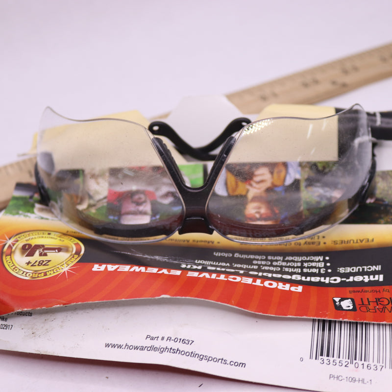 Honeywell Clear Lens Sharp-Shooter Shooting Glasses R-01637