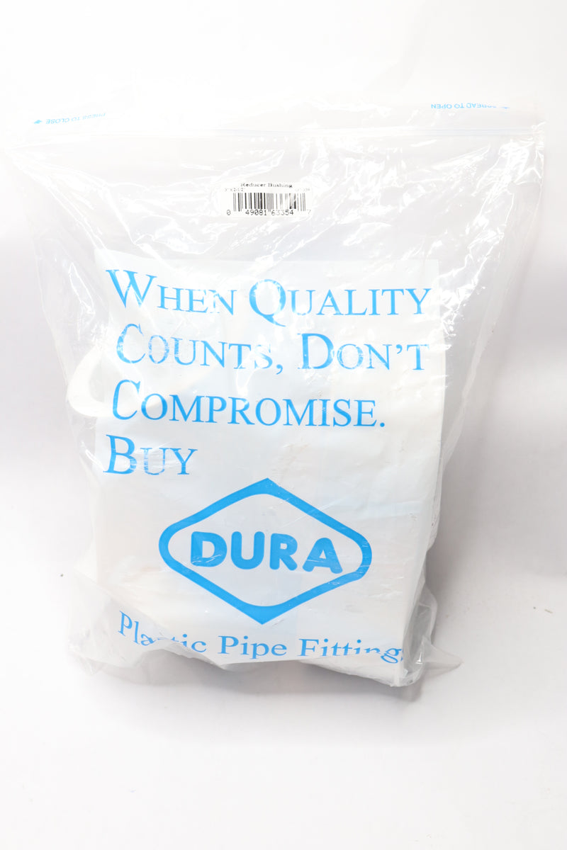 (5-Pk) Dura Reducing Bushing SCH40 PVC White 3"x2.5"  437-339