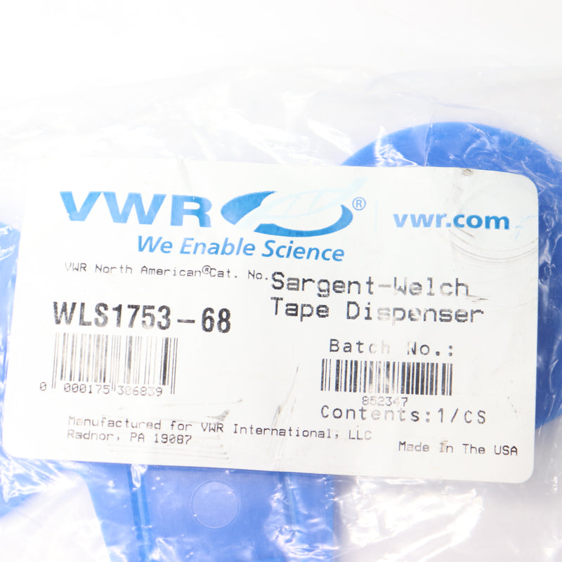 VWR Roll Tape Dispenser WLS1753-68 - Incomplete Tape Dispenser Only