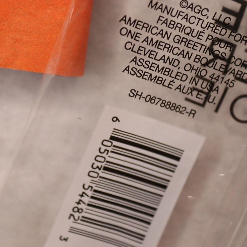(6-Pk) American Greetings Tissue Sheet Black/Orange SH-06788862-R
