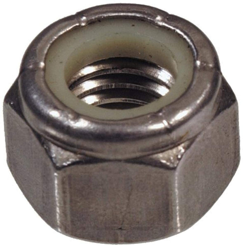 (10-Pk ) Hillman Corrosion Resistant Nylon Insert Lock Nut 5/16-18" 2992