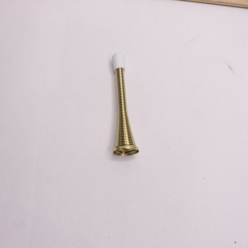 Everbilt Spring Door Stop Brass 4" 1005 694 704